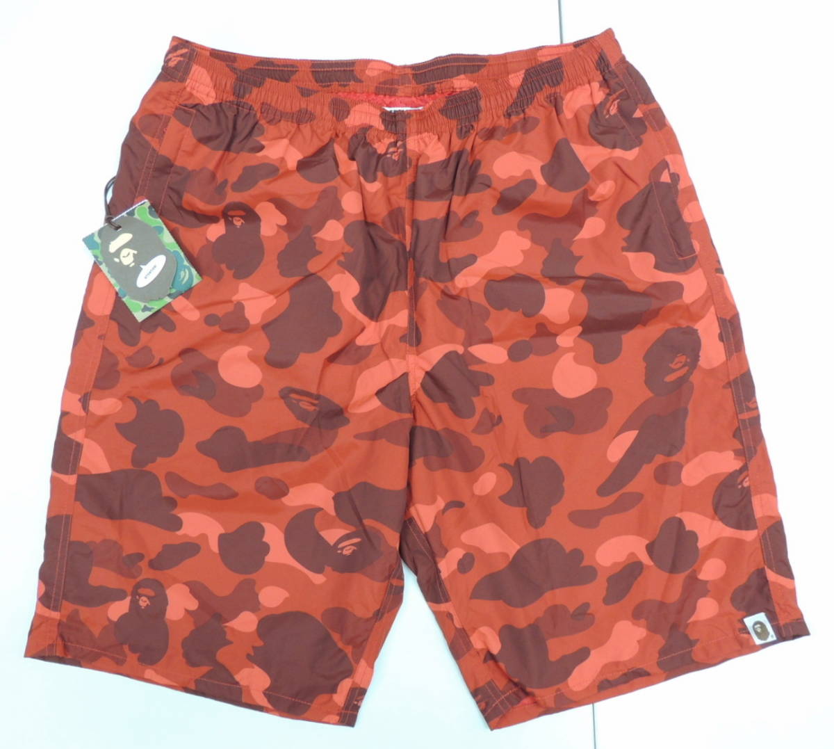 ☆ 新品 XXLサイズ アベイシング エイプ A BATHING APE BAPE レッド