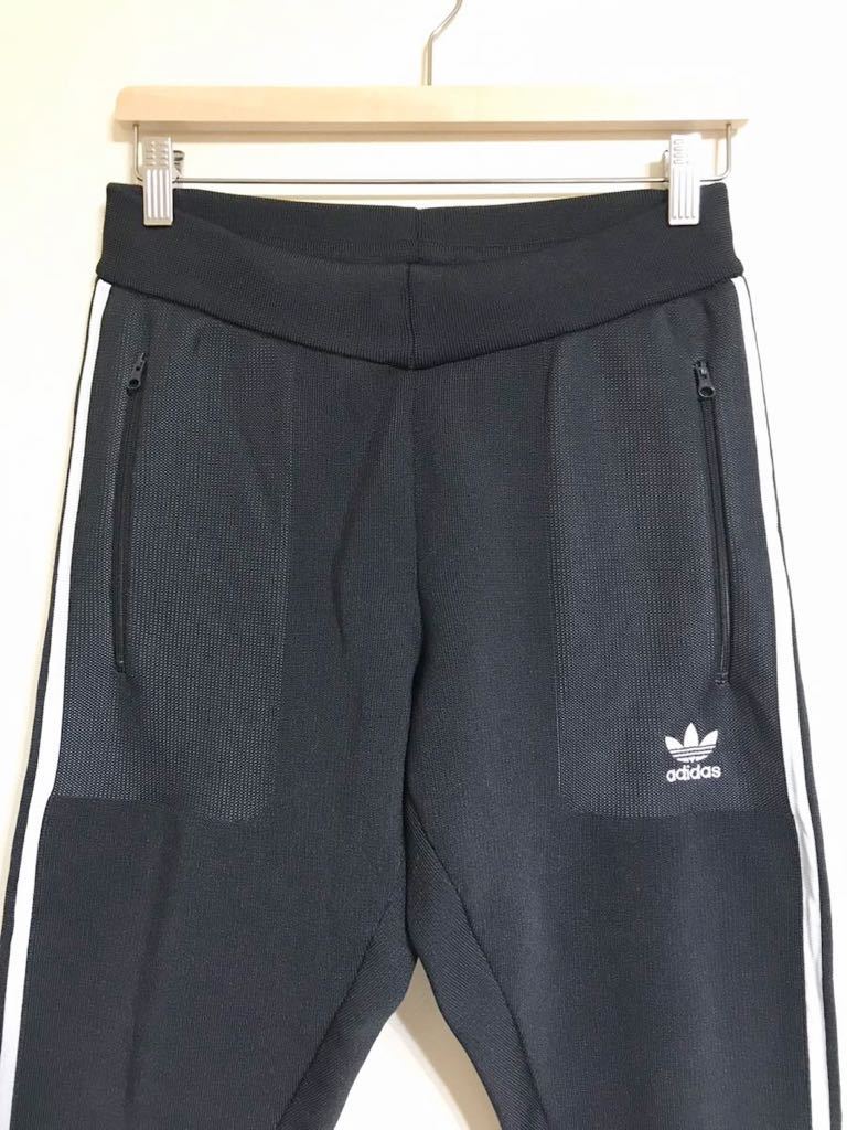 美品】 adidas originals BF KNIT TP アディダス オリジナルス ジャージ トレーニング パンツ ボトムス サイズM 黒 白ライン DH5760 JChere雅虎拍卖代购 美品!アディダス エクササイズパンツ白