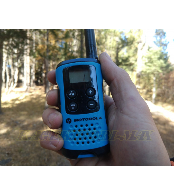 3 pcs. set telephone call distance approximately 26Km Motorola T100TP handy transceiver new goods boxed unopened battery type . easy operation!Motorola GMRS disaster prevention disaster .
