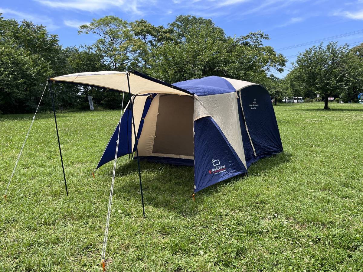 ☆中古美品!【WOOLRICH】 ウールリッチ 大型テント キャノピーワイド