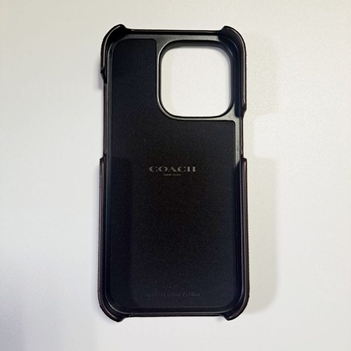 新品【COACH】iPhone14 スマホケー ススマホカバー シグネチャー-