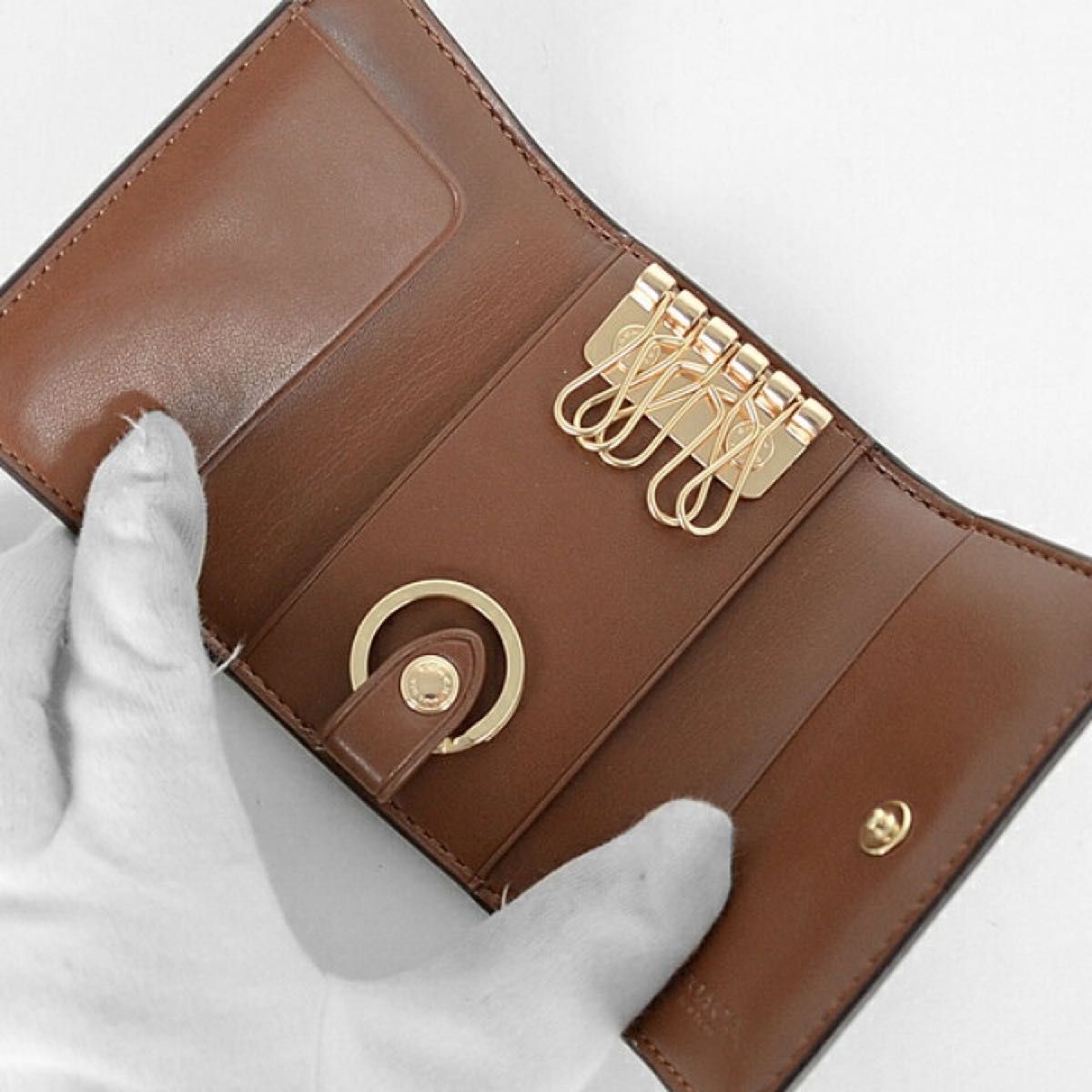 COACH】ファイブ リング キー ケース シグネチャー キャンバス|PayPay