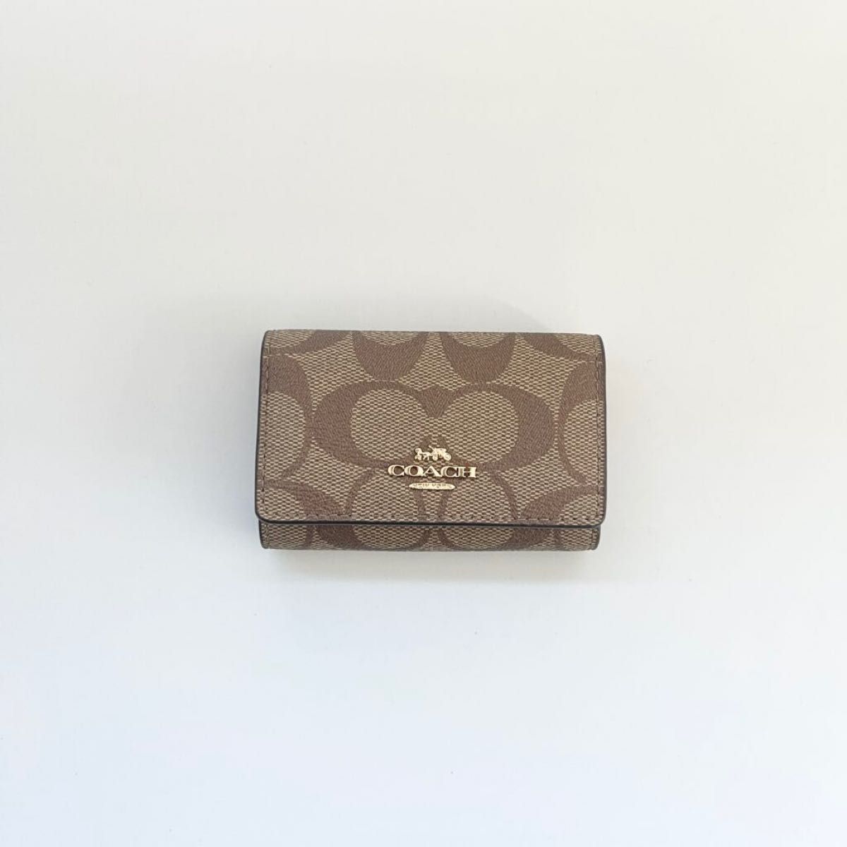 COACH】ファイブ リング キー ケース シグネチャー キャンバス|PayPay