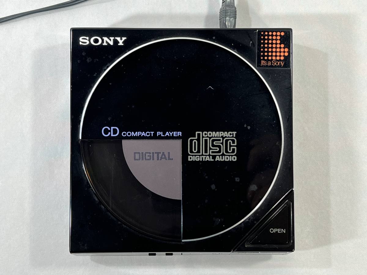 □【簡易動作確認済】 SONY CDプレーヤー D-50 COMPACT DISC COMPACT