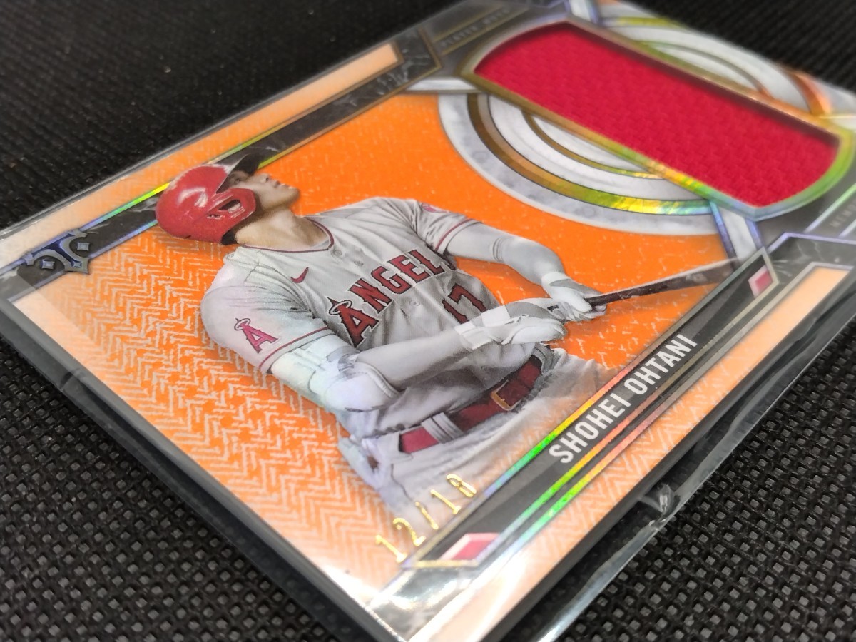 18枚限定 大谷翔平 ジャージ【2021 TOPPS TRIPLE THREADS SINGLE JUMBO