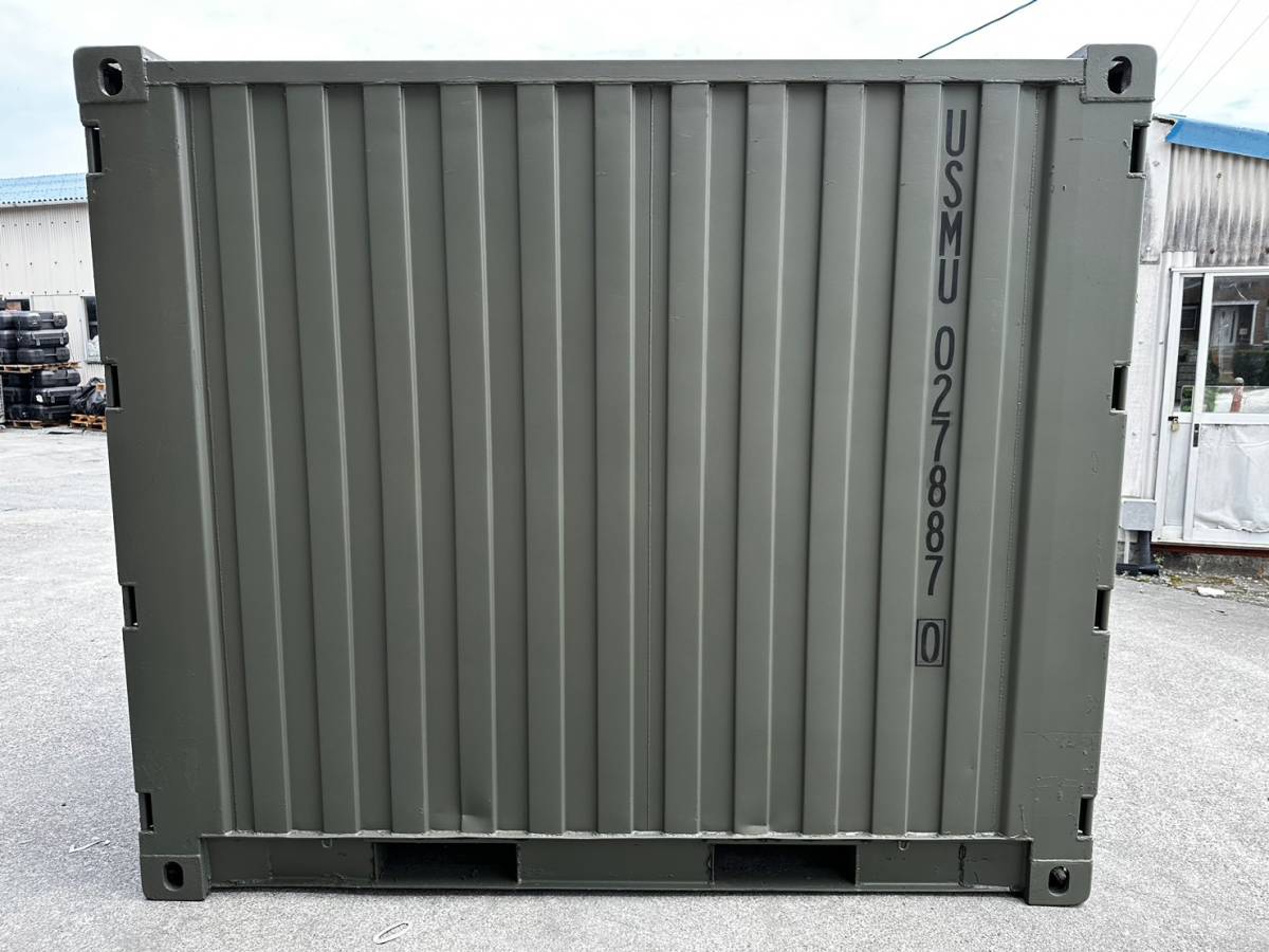 米軍放出品】スチールコンテナ 両面(2面)開き ミニコンテナ 収納 米軍放出品】スチールコンテナ 両面(2面)開き ミニコンテナ 収納