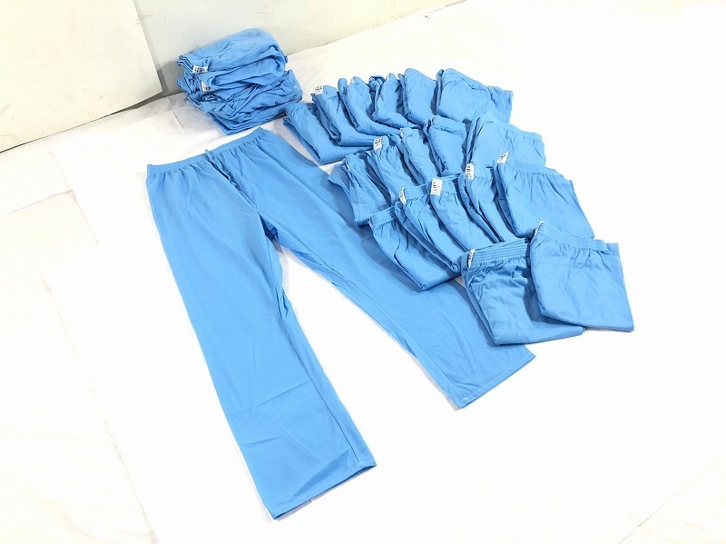 米軍放出品】☆未使用品 パジャマズボン パンツ Lサイズ 29枚 ブルー