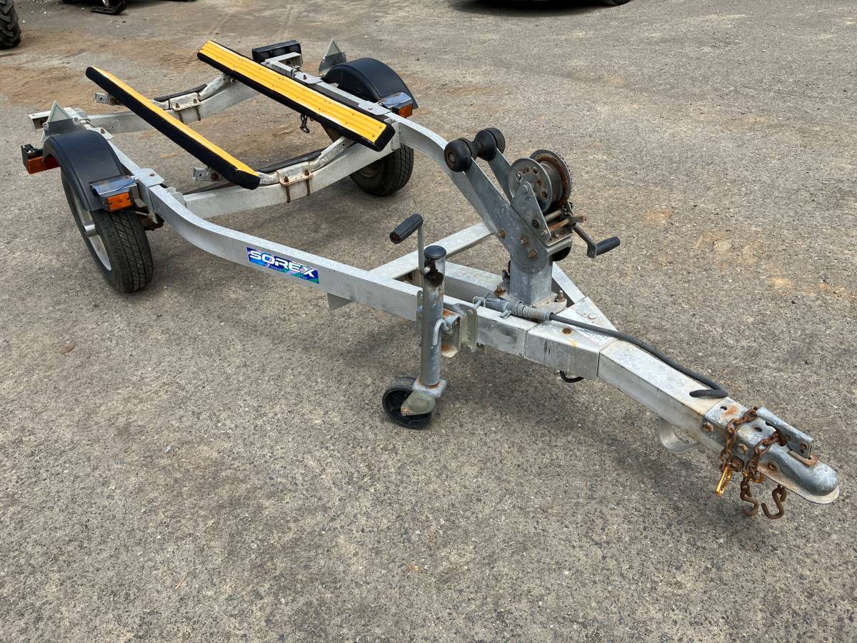 札幌発☆最落なし!ボートトレーラー ソレックス 最大積載量300kg 軽