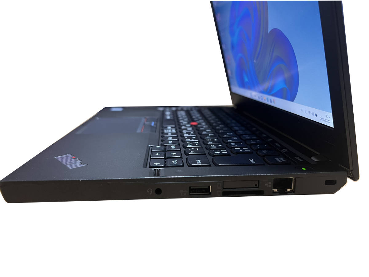 第6世代 Core i5-6300U メモリ4GB◆新品SSD240GB 12.5インチモバイルノートブック Win11/Office2021Pro/WEBカメラ/Lenovo ThinkPad X260 1_画像4