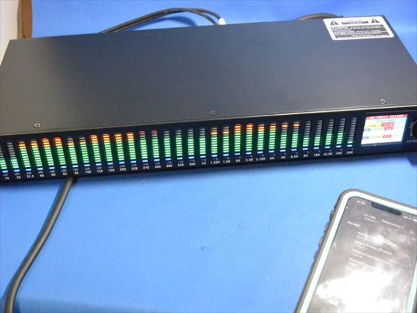 専門ショップ 1Uラックマウントサイズ 31段DSP 新品 オーディオ