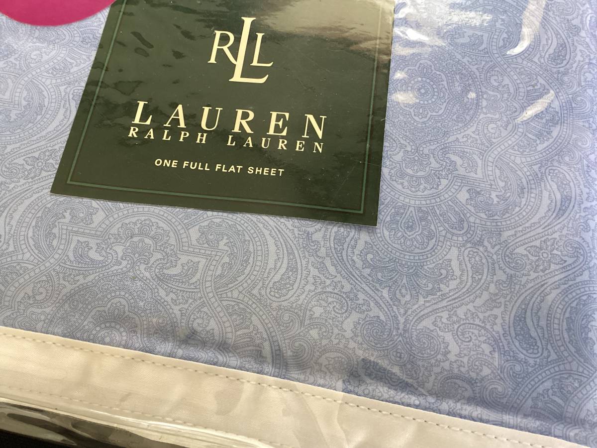 未使用 ラルフローレンシーツ Ralph Lauren フラットシーツ 未使用 ラルフローレンシーツ Ralph Lauren フラットシーツ