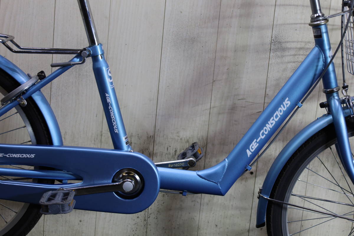 美品！SOUTHERN PORT AGE-CONSCIOUS 20インチ AUTO LED仕様 軽快小径自転車の画像10