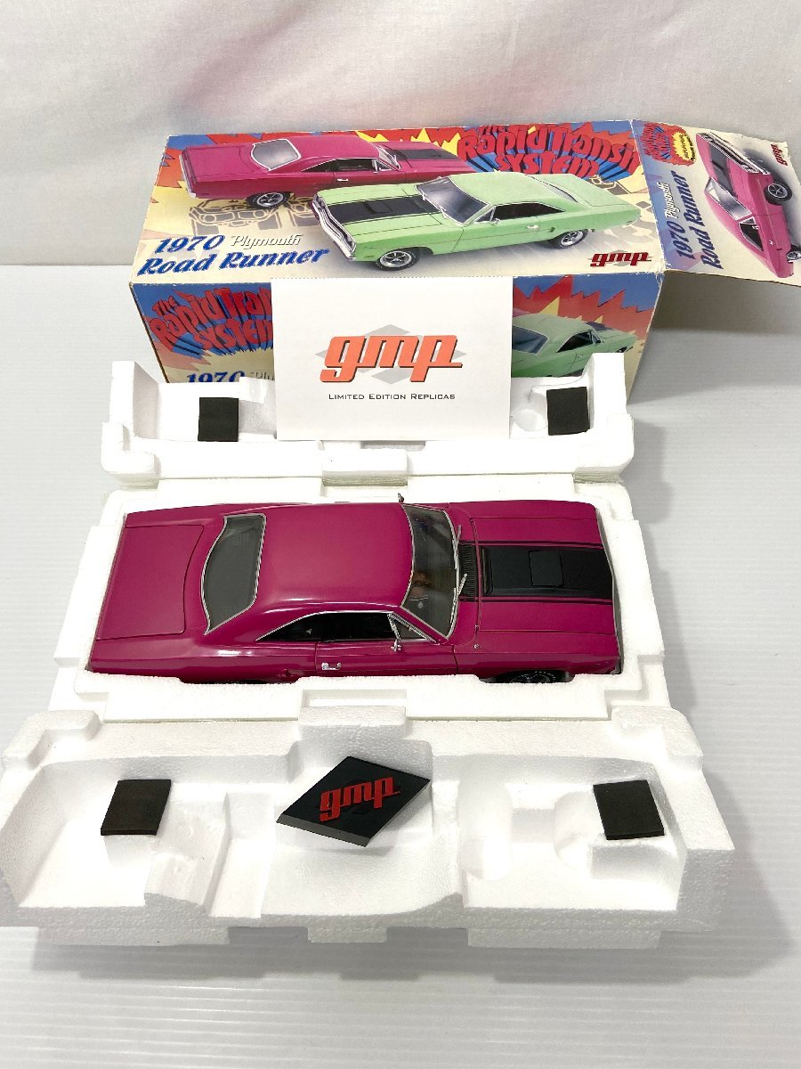 ☆程度良好☆ gmp 1970 プリムス ロードランナー 1/18 ミニカー