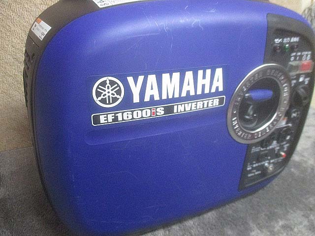 1075) 美品 YAMAHA ヤマハ インバーター発電機 定格出力:1.6kVA 50Hz