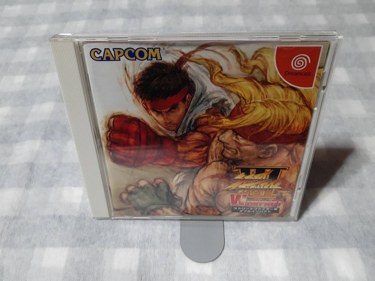  free shipping * Dreamcast Street Fighter Ⅲ double impact 