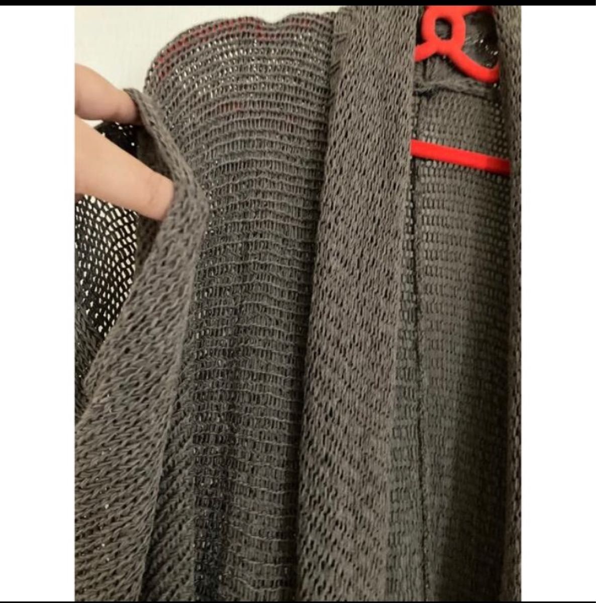 イタリア製美品ロングカーディガン　コート　ニットLサイズ　レディース洋服アウター トップス