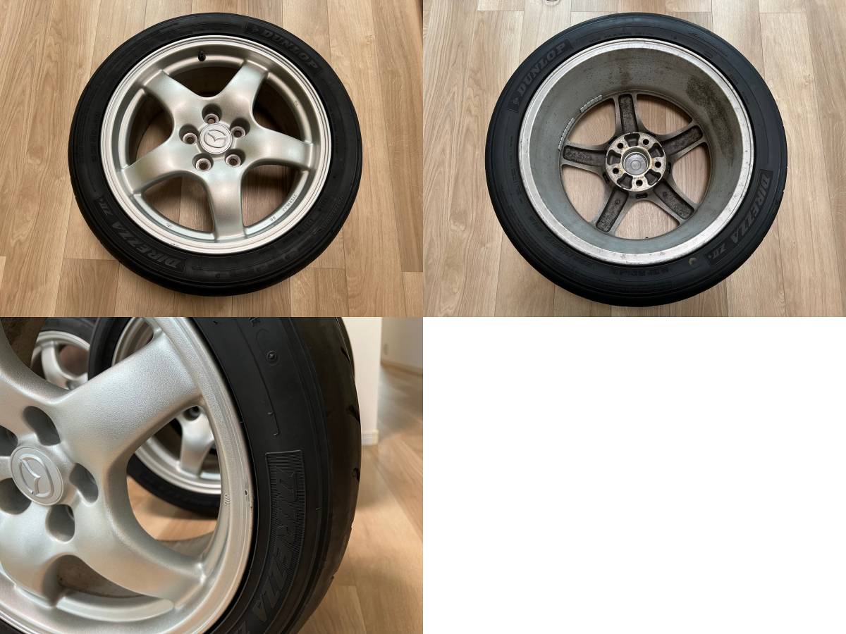 マツダ RX-7 FD3S 純正ホイール 17インチ タイヤ付き 4本 225 マツダ RX-7 FD3S 純正ホイール 17インチ タイヤ付き 4本 225