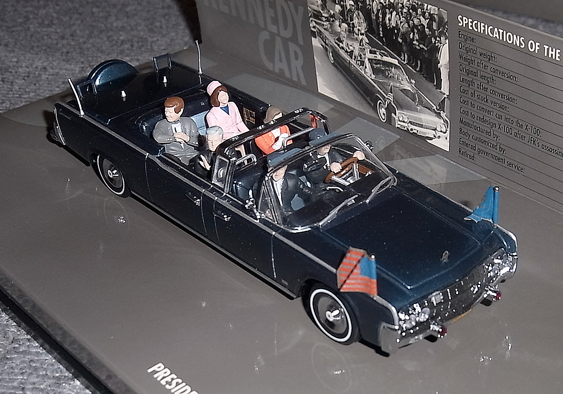 ゆうパック送料込 VIP1 JFK 1/43 リンカーン コンチネンタル X-100 1961 ケネディ LINCOLN KENNEDY_画像2