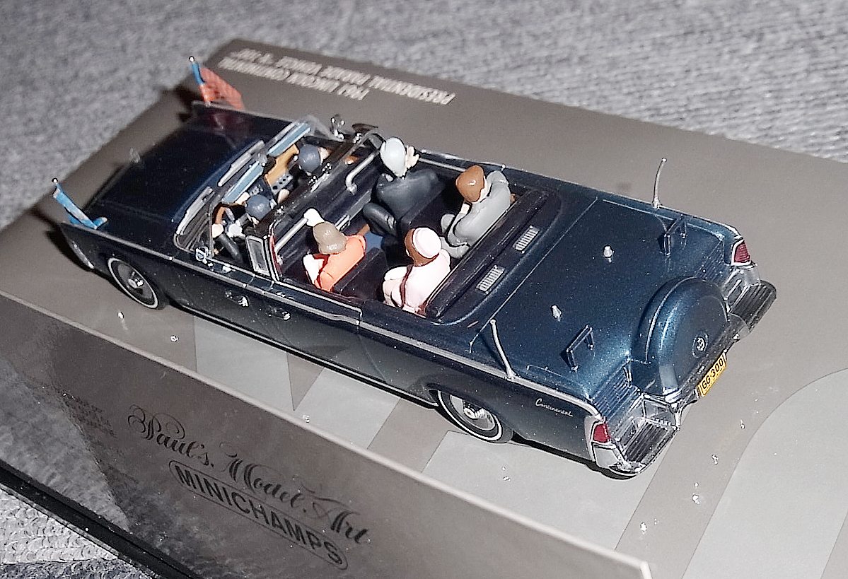 ゆうパック送料込 VIP1 JFK 1/43 リンカーン コンチネンタル X-100 1961 ケネディ LINCOLN KENNEDY_画像3