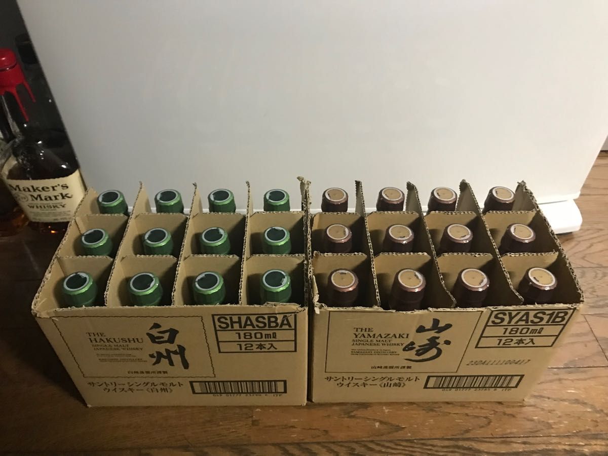 サントリー山崎 シングルモルト 180ml 12本シングルモルトウイスキー