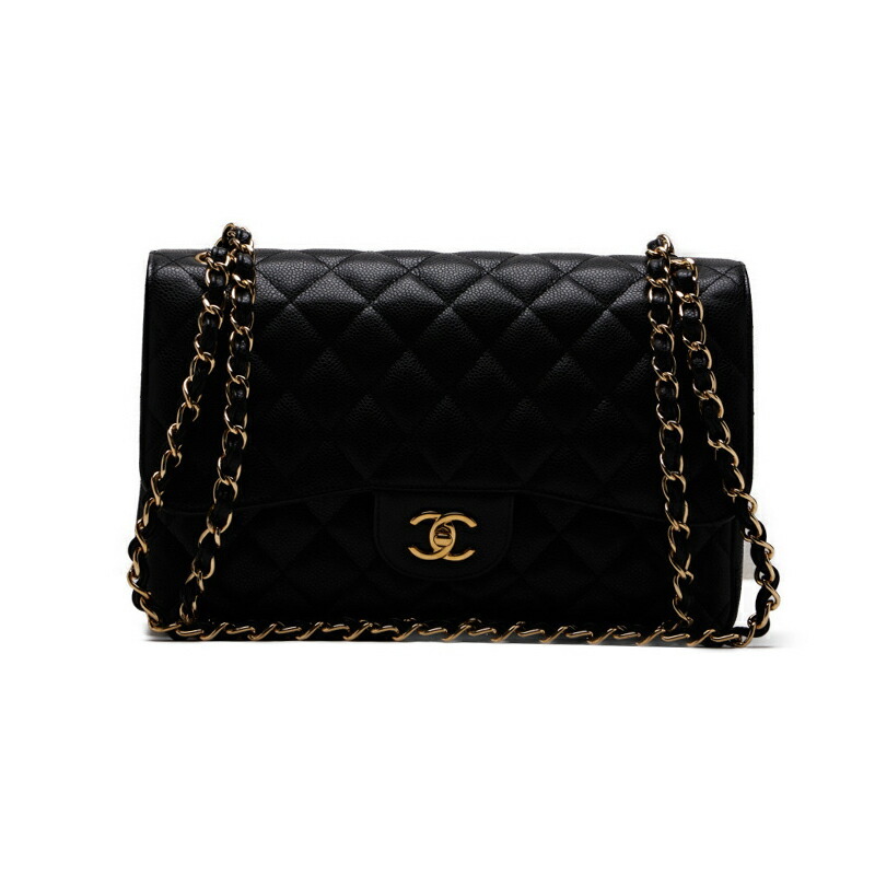 2022人気の CHANEL シャネル ショルダーバッグ 黒(ゴールド金具