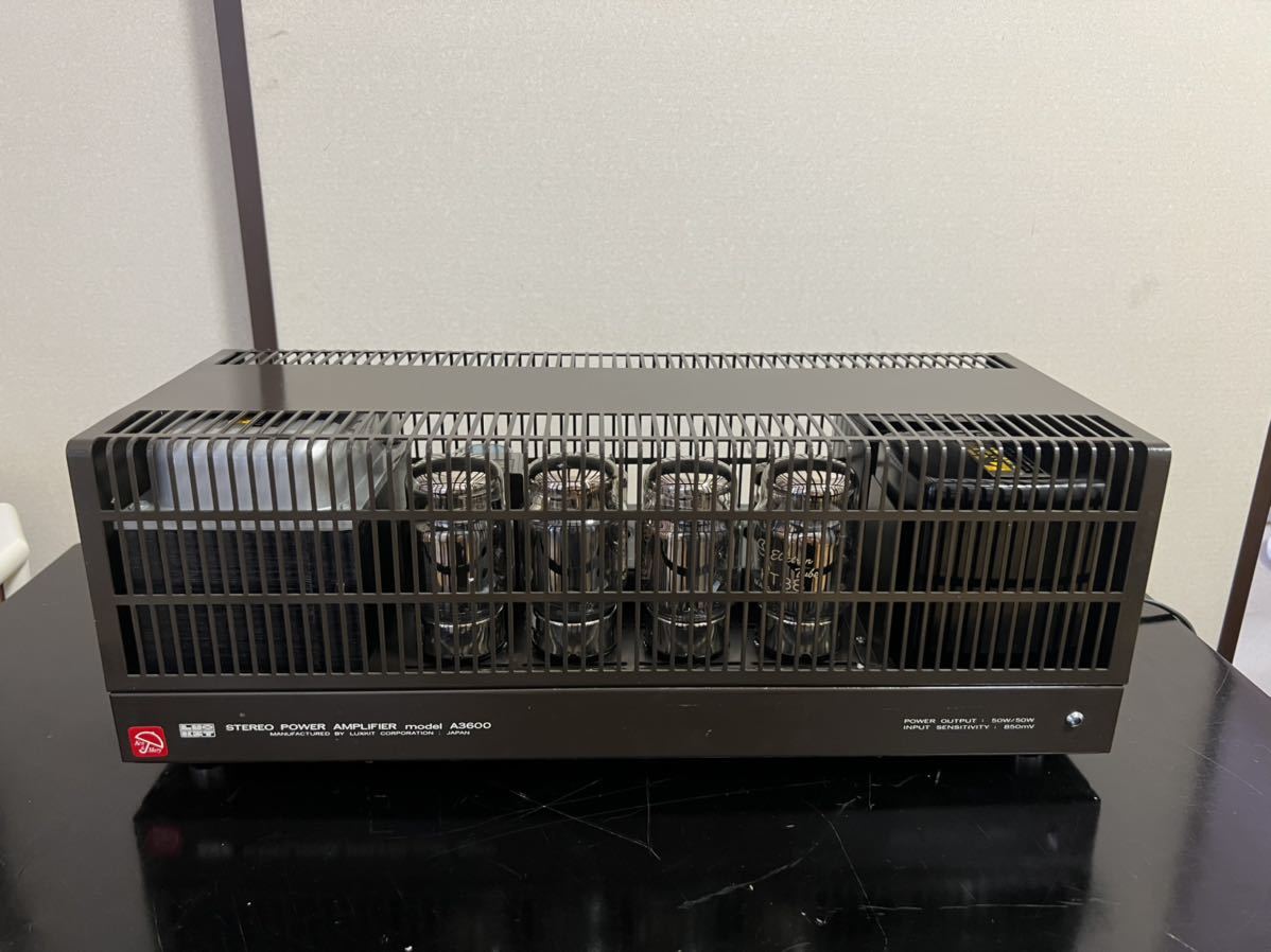 LUXMAN LUXKIT A3600 ! KT88 P.P真空管パワーアンプ ! 動作品!問題が