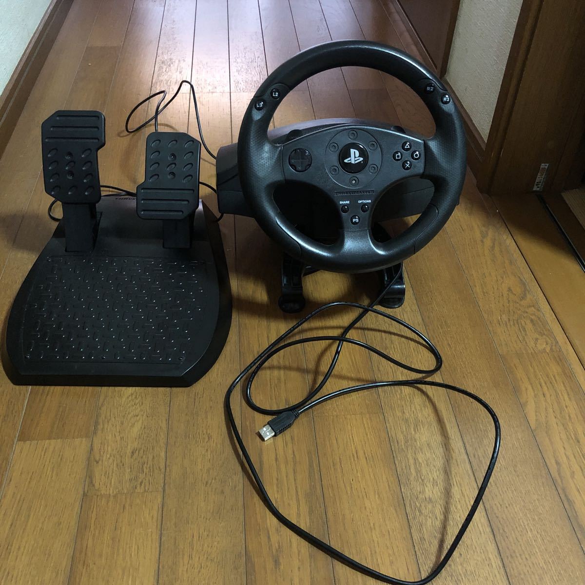 THRUSTMSTER T80 レーシングホイールコントローラー PS3 PS4 | anjale.lk