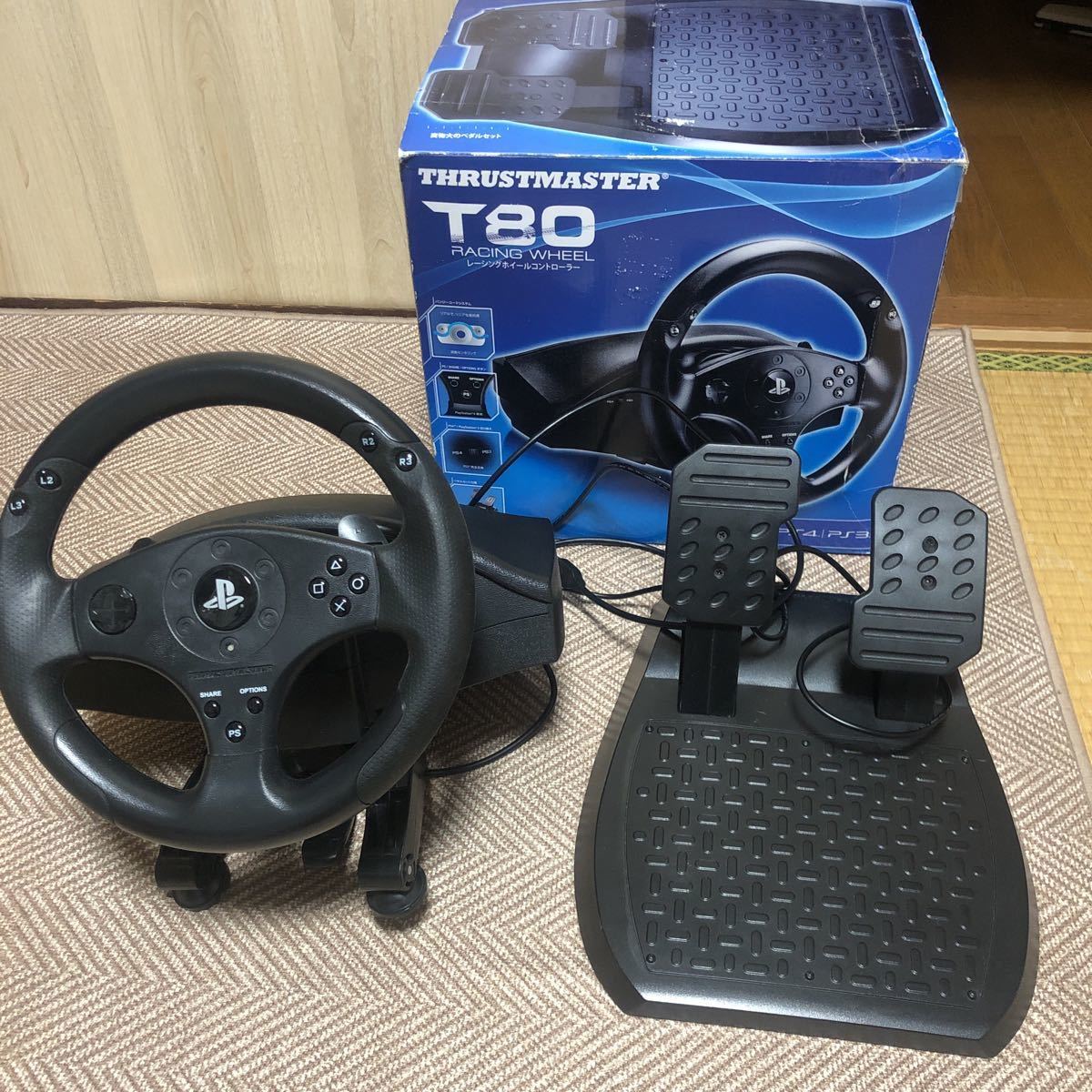 Thrustmaster ドライブゲームコントローラーセット T80 | royalbay.gr