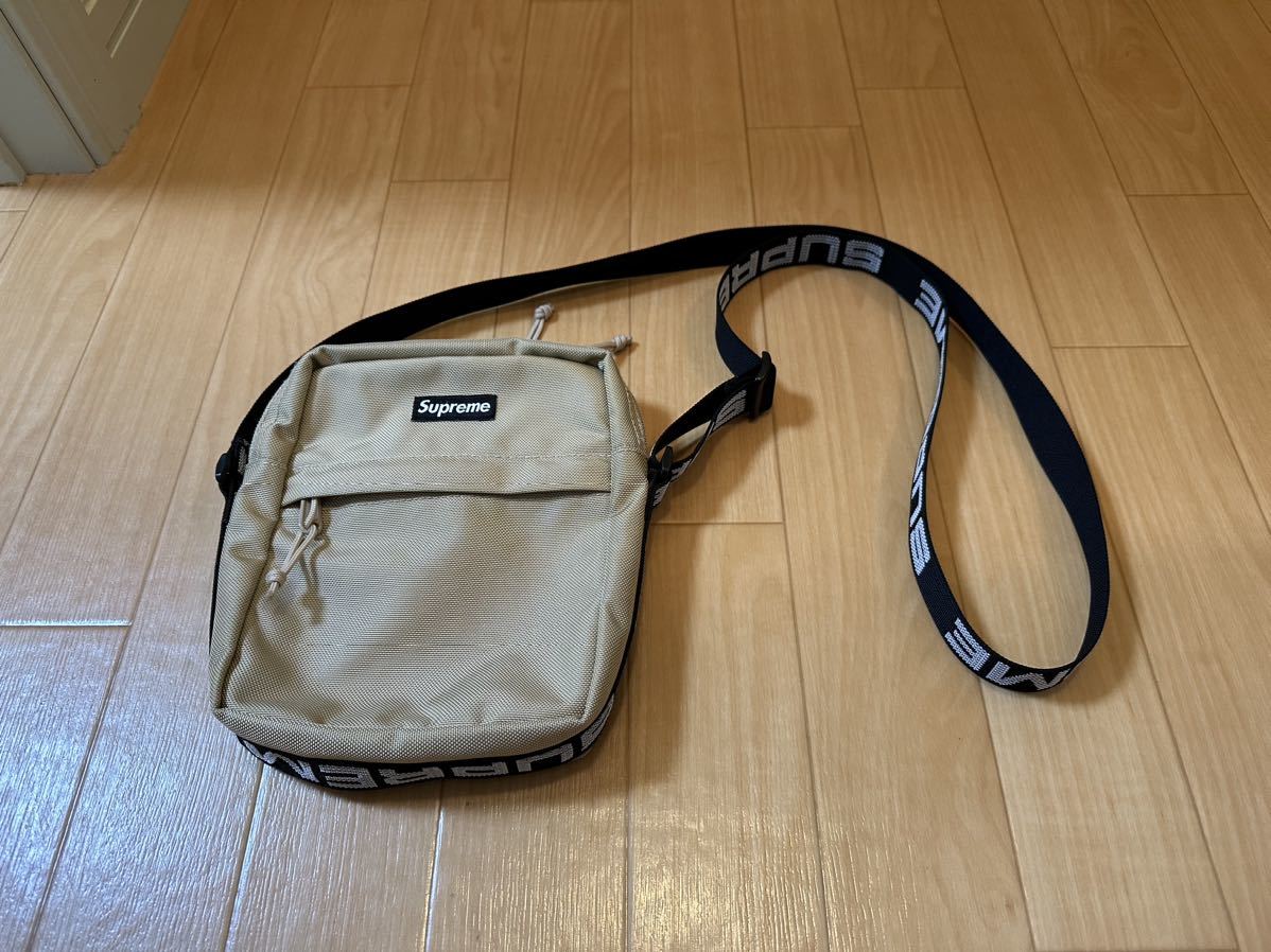 Supreme Shoulder Bag Tan 18SS シュプリーム ショルダー バッグ ショルダーバッグ バック かばん タン 中古