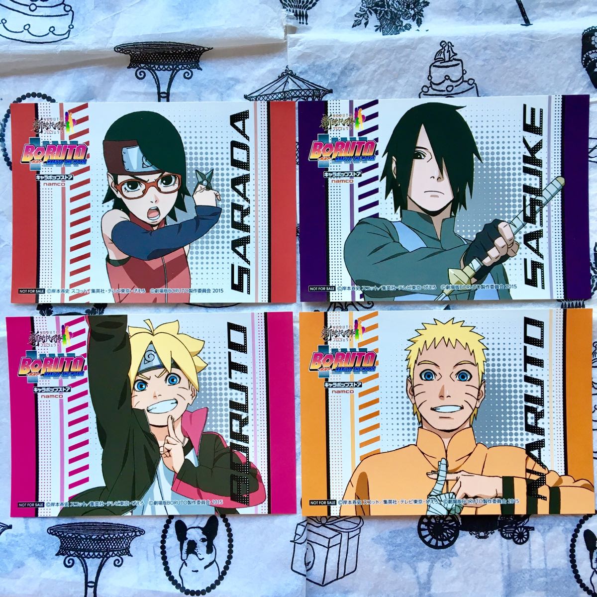 ヤフオク Naruto Boruto ナムコ キャラポップストア ブロ