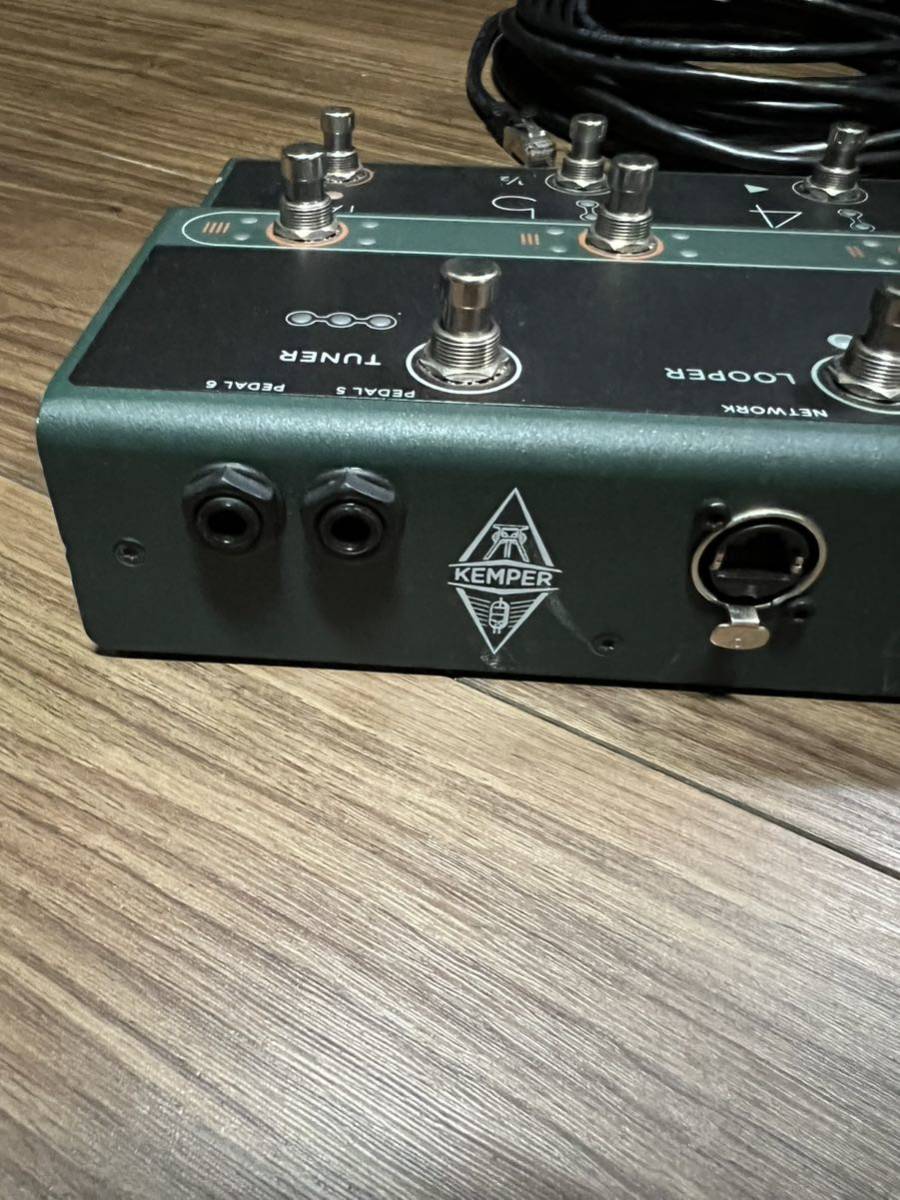 送料無料 純正LANケーブル付き Kemper Remote ケンパー フット