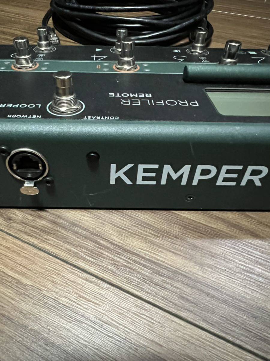 送料無料 純正LANケーブル付き Kemper Remote ケンパー フット