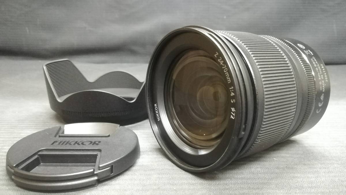 美品♪】Nikon/ニコン NIKKOR Z 24-70mm f/4 S 標準ズーム レンズ/動作