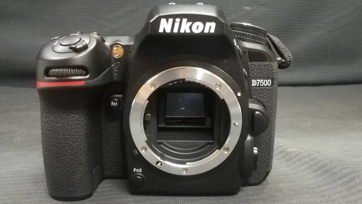 美品♪】Nikon/ニコン D7500 ボディ 2088万画素 一眼レフ カメラ/動作