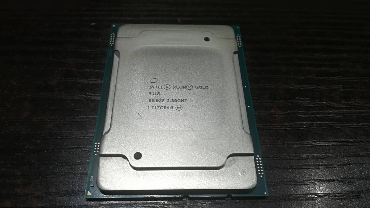 送料込】 SR3GF 5118 Gold Xeon インテル 【動作品♪】Intel 2.30GHz