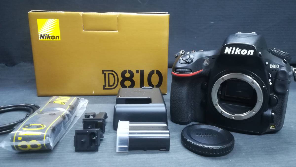 良品♪】Nikon/ニコン D810 ボディ 3635万画素 一眼レフ カメラ/動作品