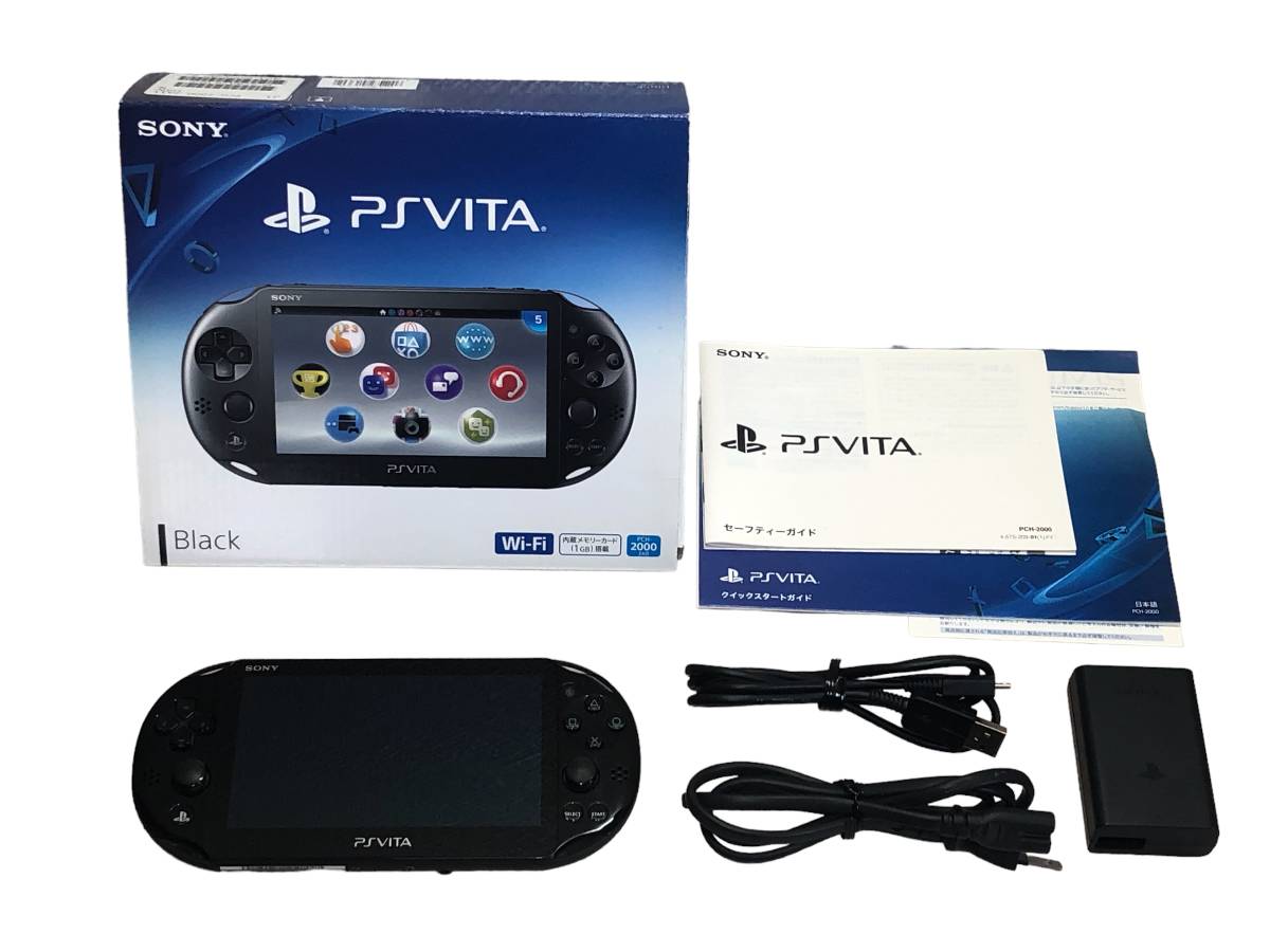 GINGER掲載商品】 Vita PlayStation Wi-Fiモデル PCH-2000ZA11