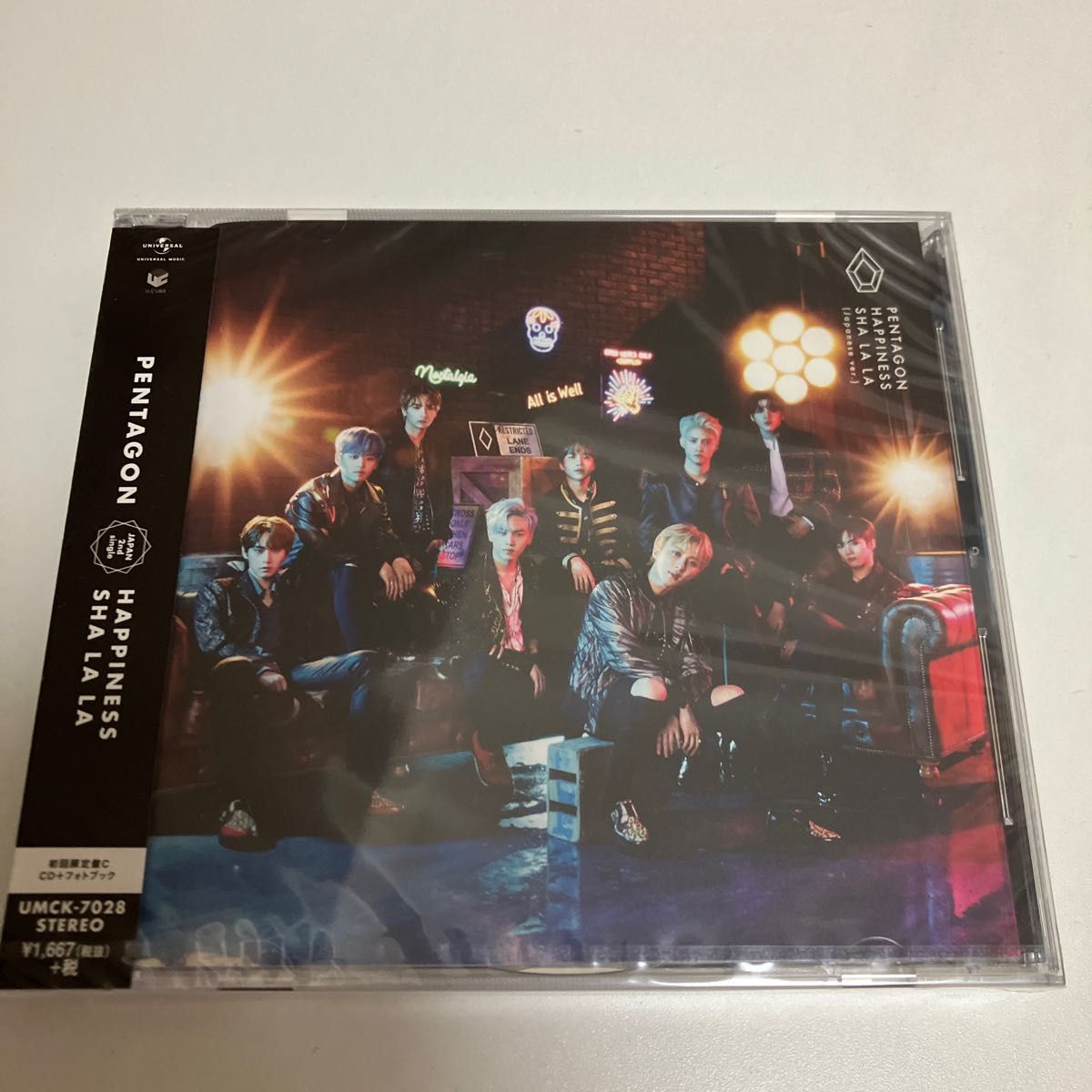 【合わせ買い不可】 HAPPINESS/SHA LA LA (初回限定盤C) CD PENTAGON