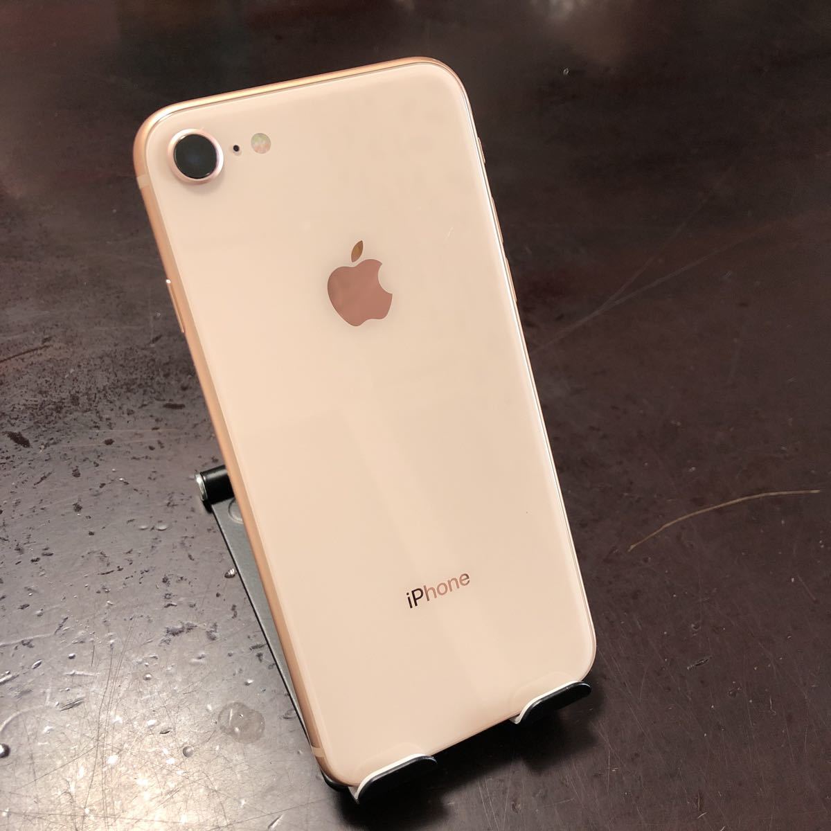 超美品 SIMフリー iPhone8 256GB ゴールド ロック解除済 バッテリー