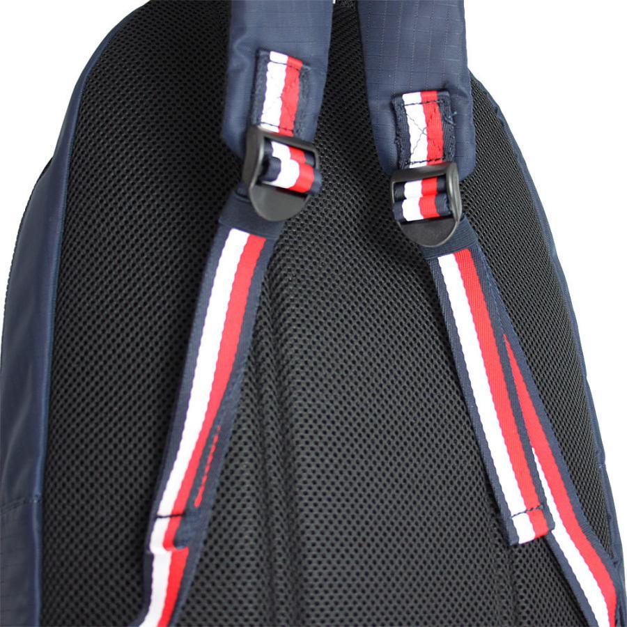 トミーヒルフィガー バッグ メンズ レディース TOMMY HILFIGER リュック バックパック ロゴ ネイビー AM0AM08095 DW5_画像3