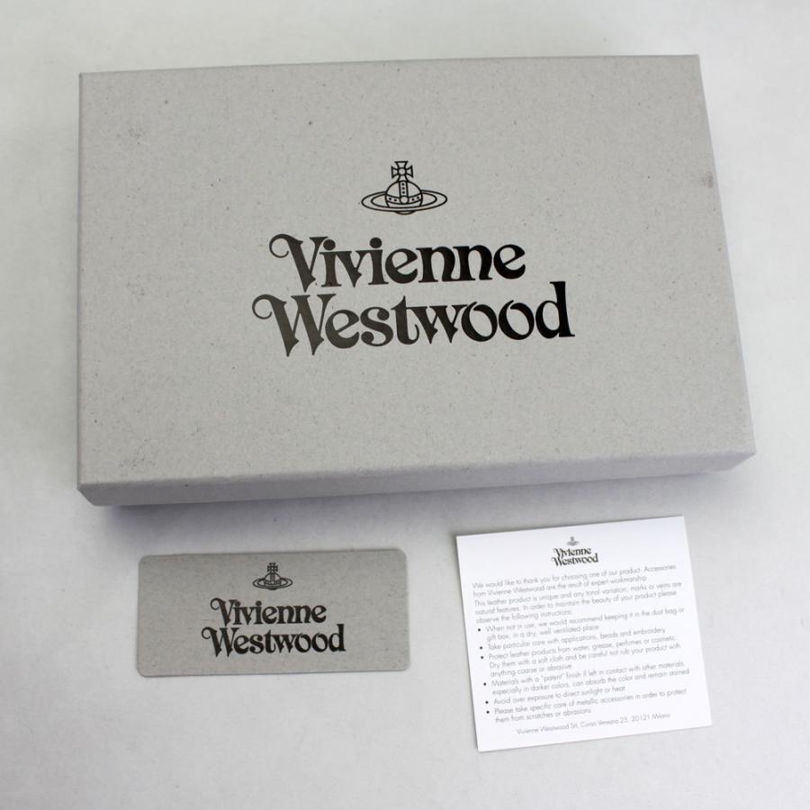 ヴィヴィアン ウエストウッド 財布 レディース Vivienne Westwood ラウンドファスナー長財布 ロデオ レザー ブラック 51050024 41820 N401_画像6