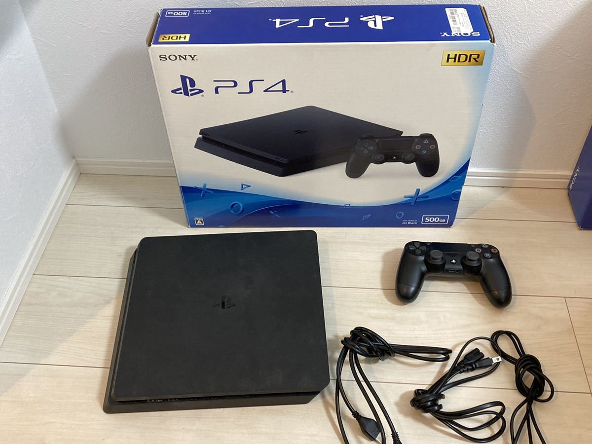 PlayStation 4 ジェット・ブラック 500GB (CUH-2100AB01) 【商品番号