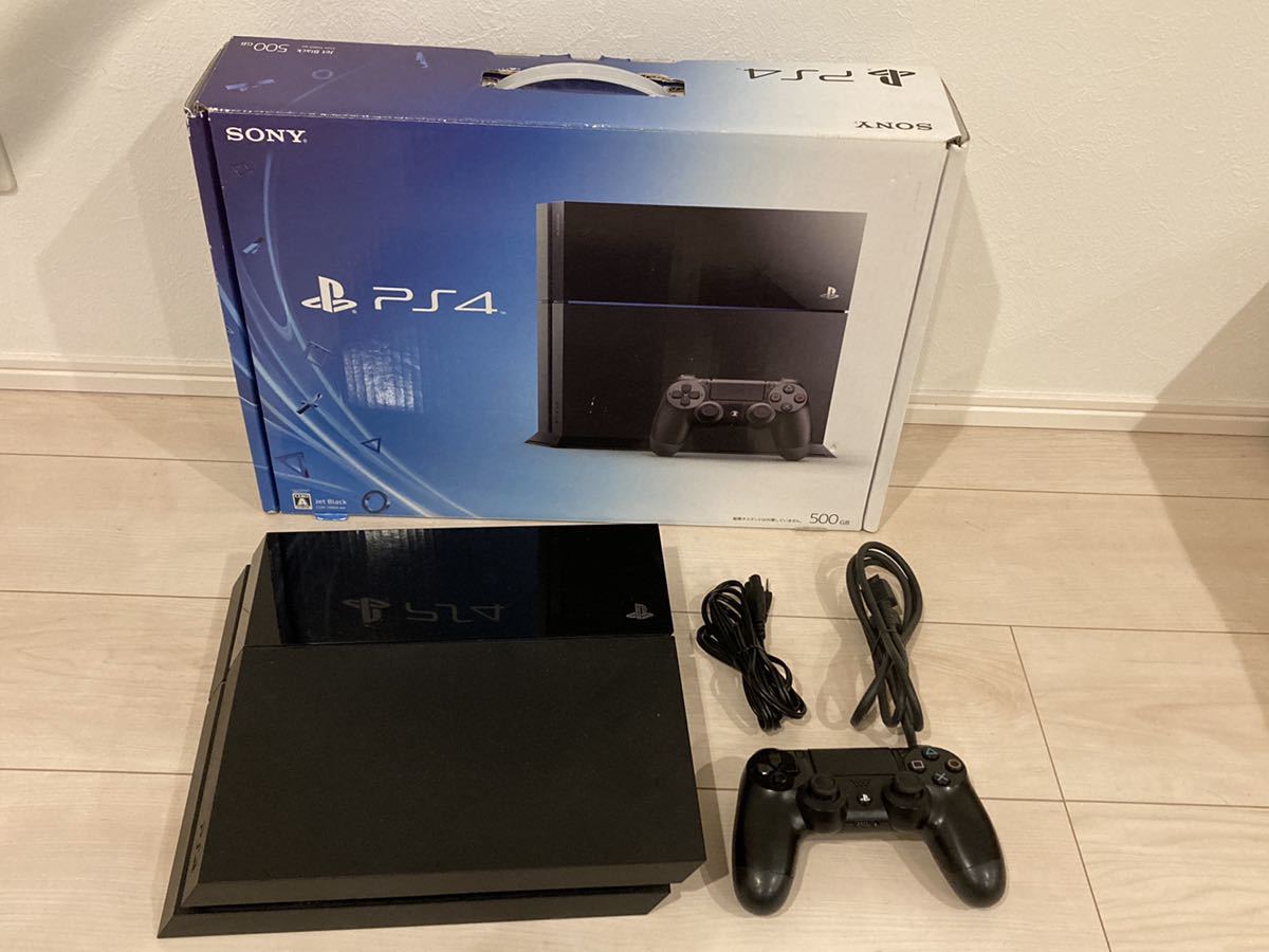PlayStation4ジェット・ブラック 500GB CUH-1100AB01 - 通販