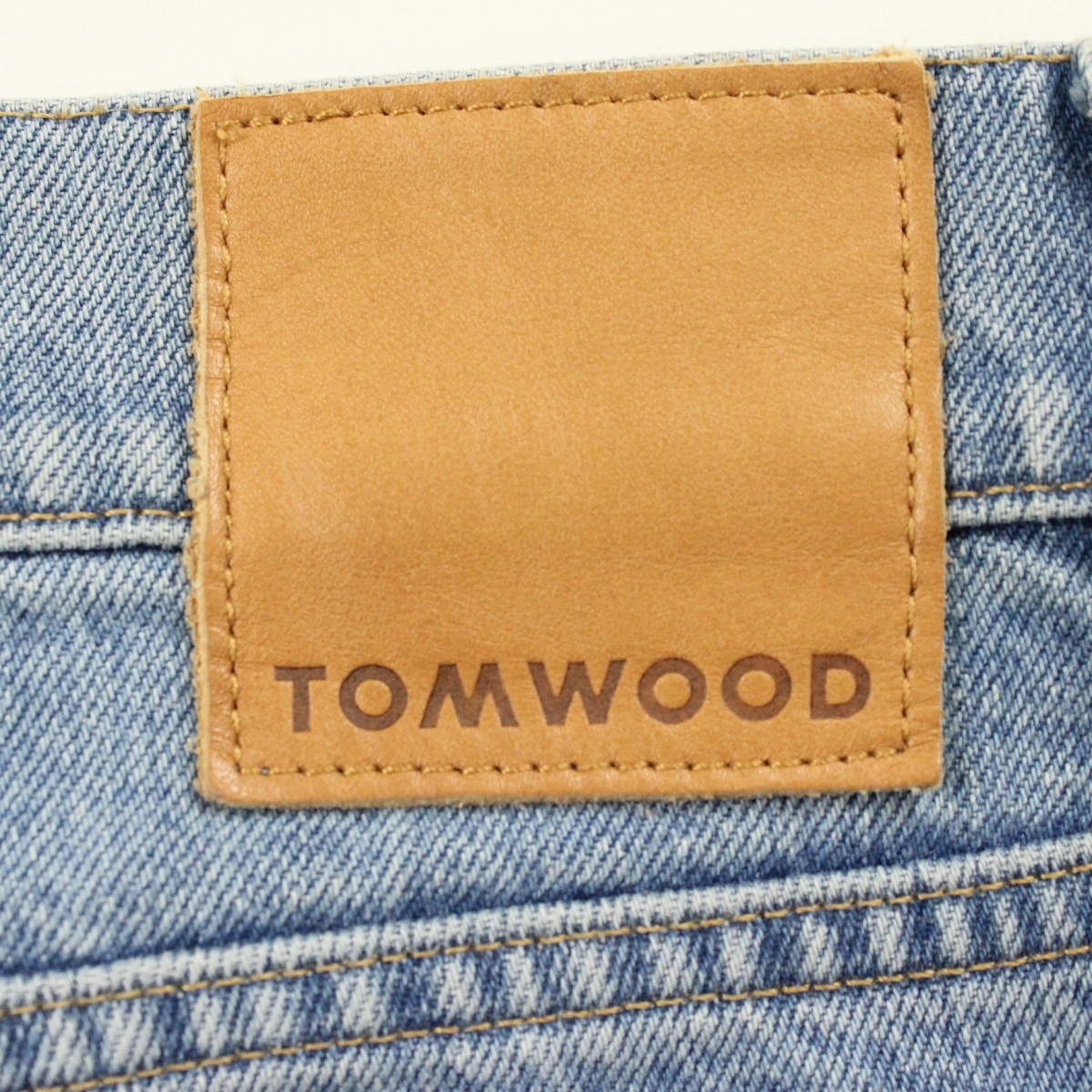 TOMWOOD / STING トム ウッド ボタンフライ デニムパンツ 表記サイズW36_画像5