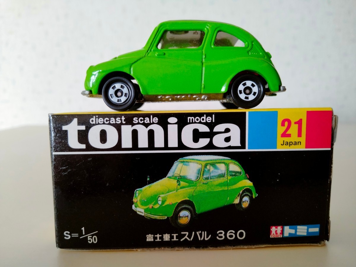 ★★★新品未使用品　黒箱復刻　TOMICA SUBARU 360 トミカ　スバル　 S=1/50★★★_画像1