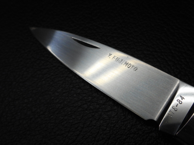 26000円 ナイフ 折り畳み 藤本保広 Y,FUJIMOTO ATS-34 26000円 ナイフ 折り畳み 藤本保広 Y,FUJIMOTO ATS-34