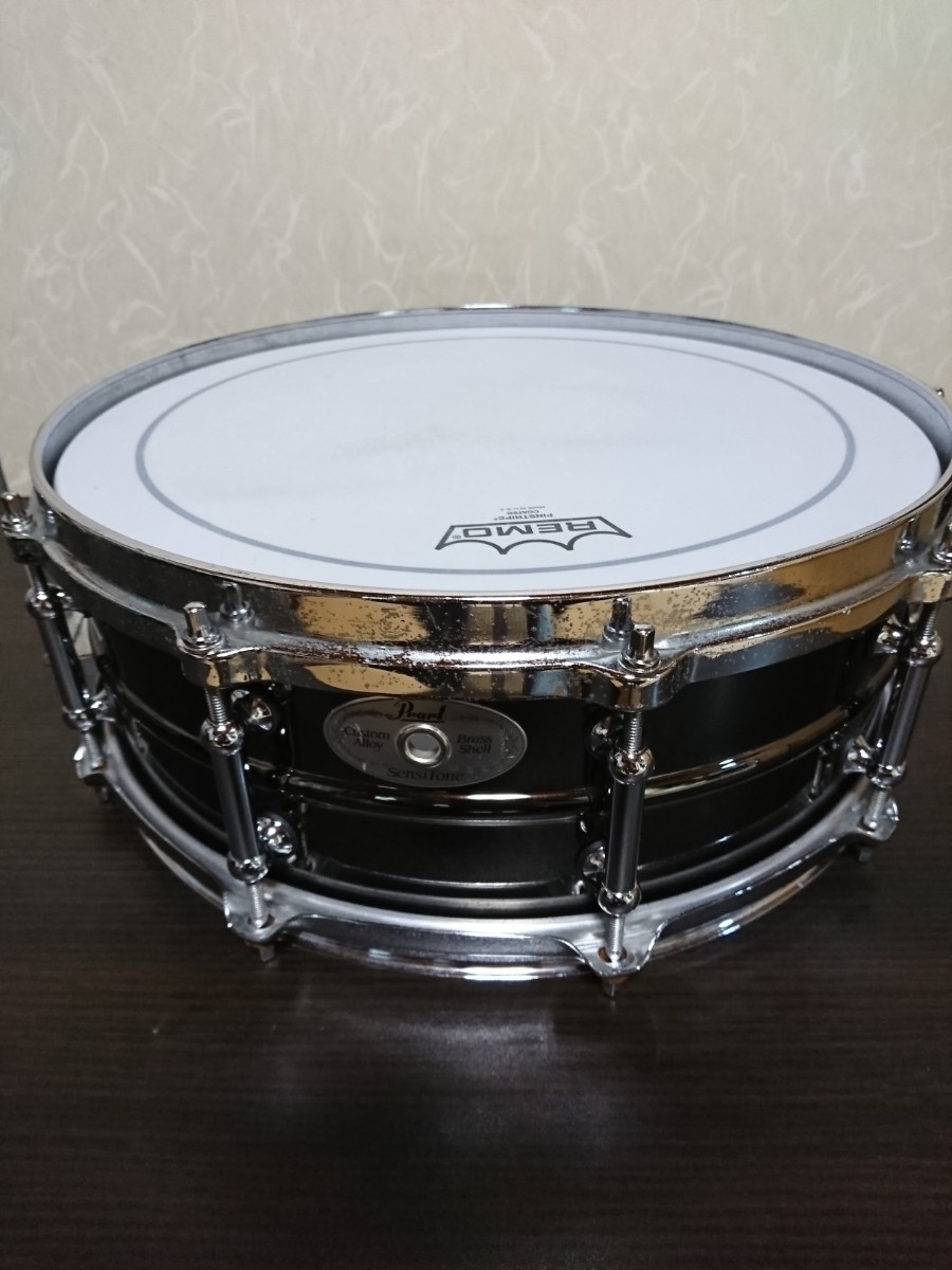 Pearl SensiTone Custom Alloy steel shell /パール スネアドラム