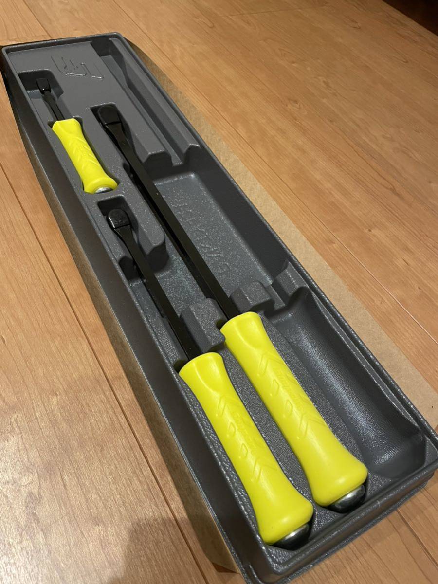 スナップオン snap-on 貫通プライバー イエロー SPBS704AHV 3ピース
