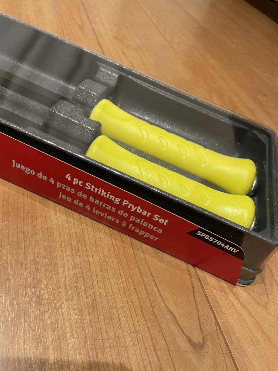 スナップオン snap-on 貫通プライバー イエロー SPBS704AHV 3ピース