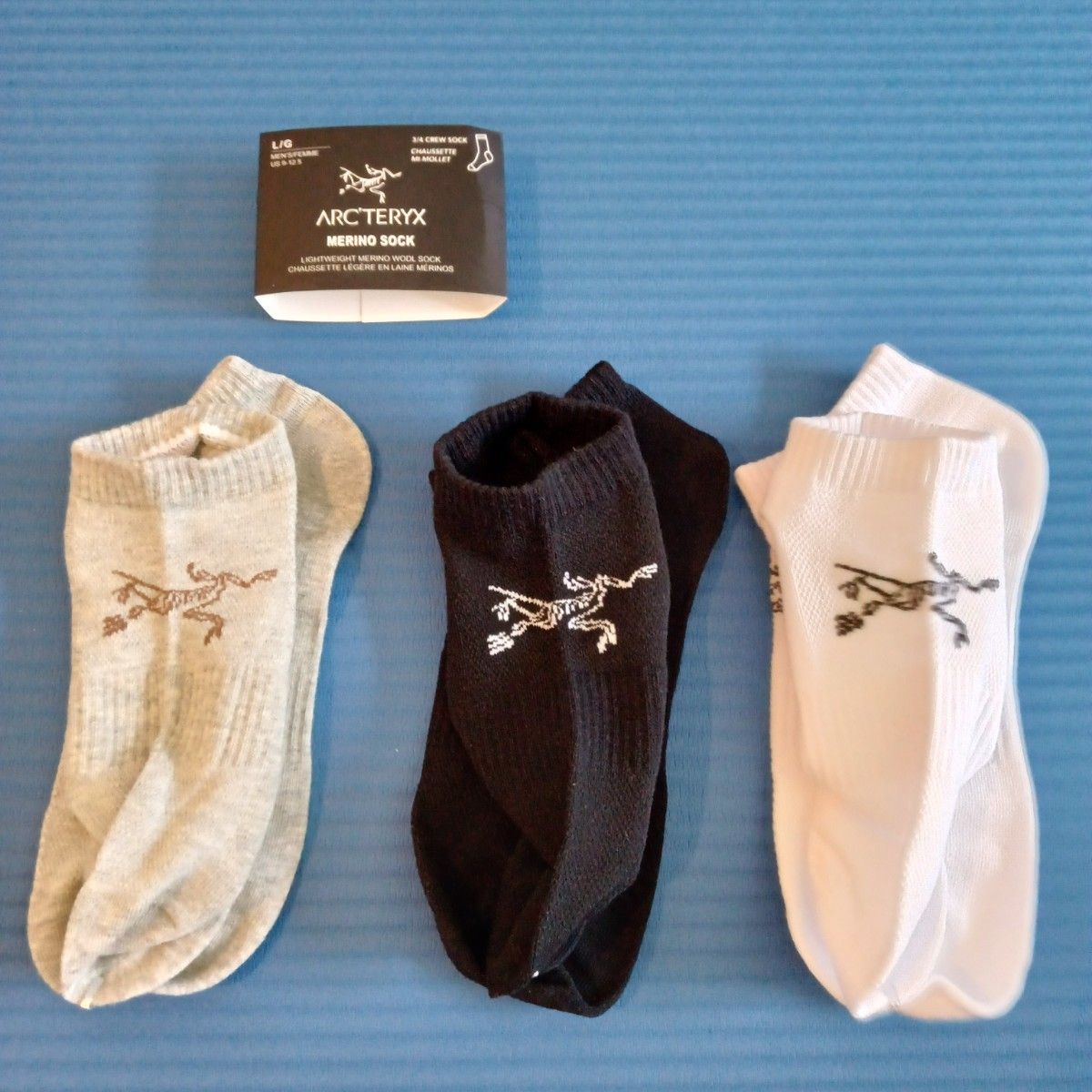 ARC'TERYX Merino Socks　アークテリクス　ソックス　3足